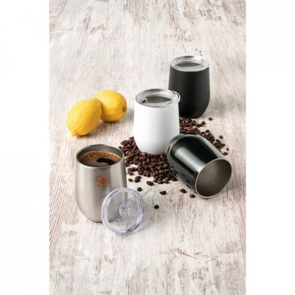 Copo de viagem em aço inox, térmico com parede dupla isolada a vácuo (400 mL) (SP-94678) — foto 2 | D.JOB