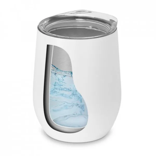Copo de viagem em aço inox, térmico com parede dupla isolada a vácuo (400 mL) (SP-94678) — foto 3 | D.JOB