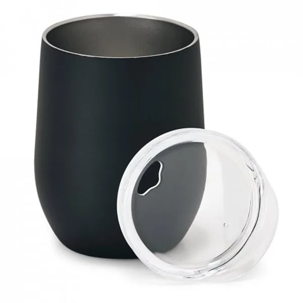 Copo de viagem em aço inox, térmico com parede dupla isolada a vácuo (400 mL) (SP-94678) — foto 4 | D.JOB