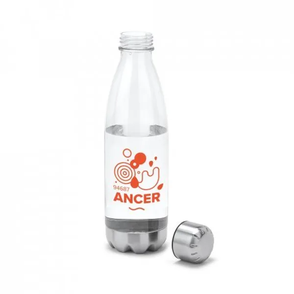 Squeeze em AS, com tampa e base em aço inox (700 mL) (SP-94687) — foto 2 | D.JOB