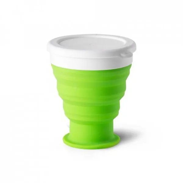 Copo de viagem em silicone e PP (400 mL) (SP-94695) — foto 2 | D.JOB