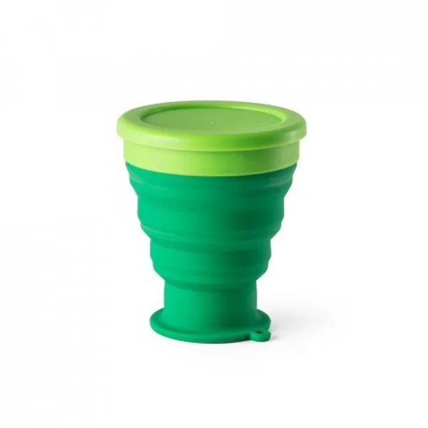 Copo de viagem em silicone com tampa em PP (400 mL) (SP-94697) — foto 5 | D.JOB