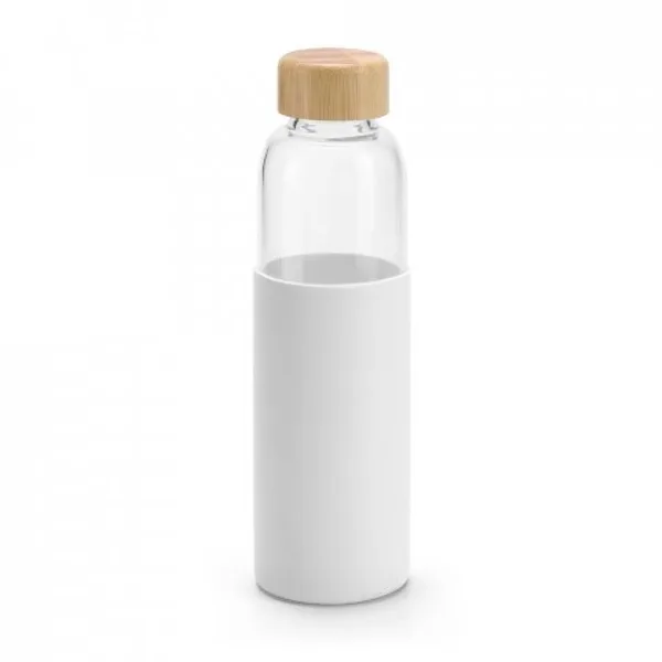 Squeeze em vidro borossilicato com tampa em bambu (600 mL) (SP-94699) — foto 5 | D.JOB