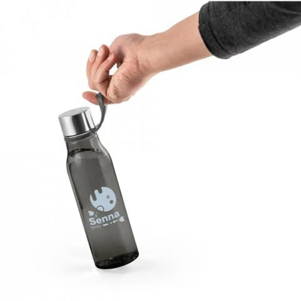 Squeeze em PET 100% reciclado com alça de silicone (590 mL) (SP-94782) — foto 2 | D.JOB