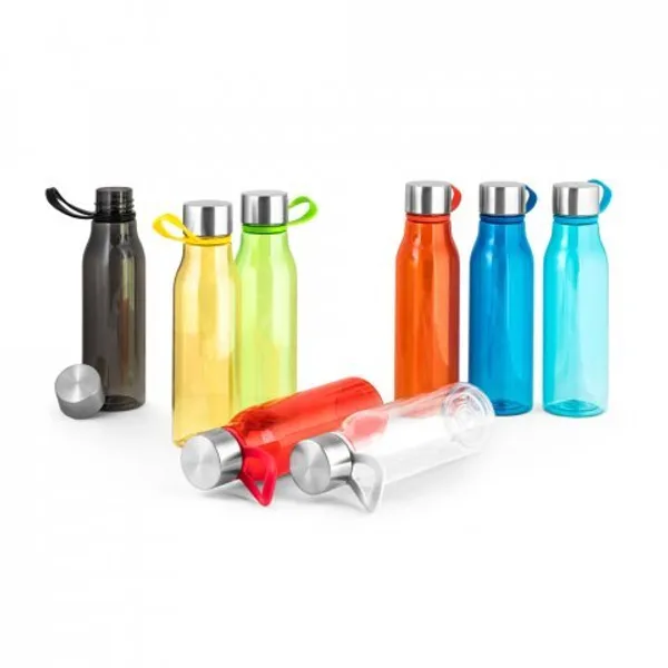 Squeeze em PET 100% reciclado com alça de silicone (590 mL) (SP-94782) — foto 21 | D.JOB