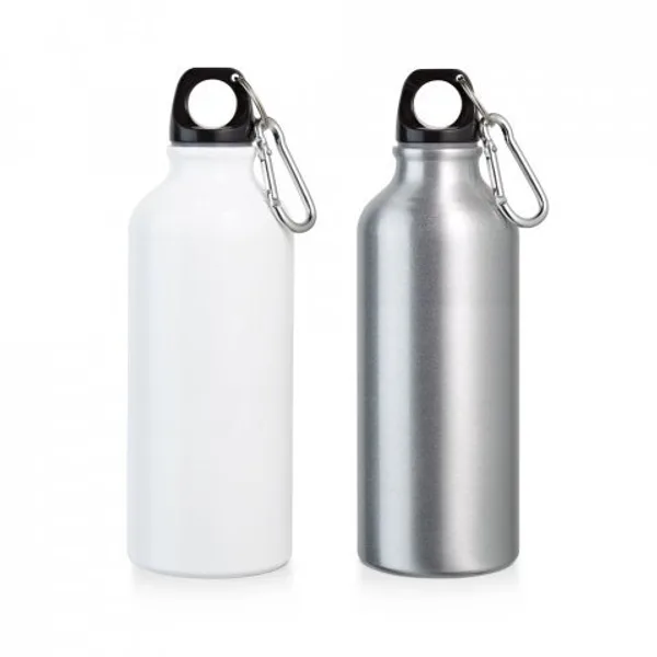 Squeeze em alumínio para sublimação com mosquetão (500 mL) (SP-94960) personalizado | D.JOB