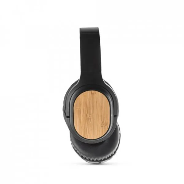Fone de ouvido wireless com autonomia de 5h (400 mAh), em bambu e ABS (SP-97126) — foto 4 | D.JOB