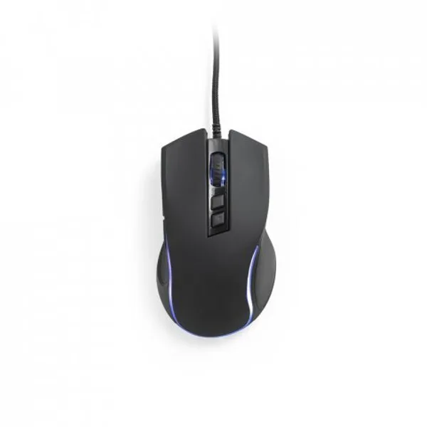Mouse para jogos em ABS com acabamento em borracha (SP-97133) — foto 4 | D.JOB