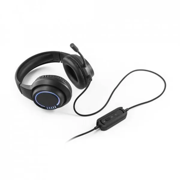 Fone de ouvido para gaming com luzes RGB e microfone de alta qualidade (SP-97135) — foto 6 | D.JOB