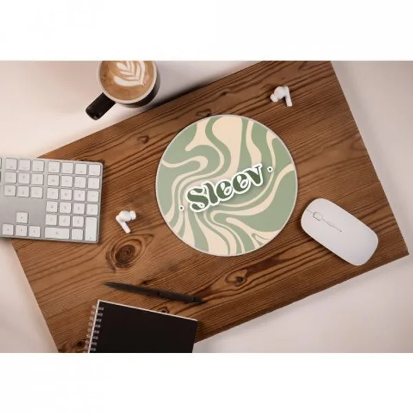 Mouse Pad com formato redondo e base em borracha (SP-97149) — foto 3 | D.JOB