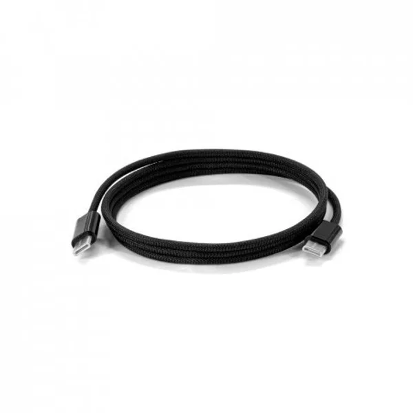 Cabo simples USB-C para USB-C com cordão entrelaçado (60W) (SP-97222) — foto 5 | D.JOB