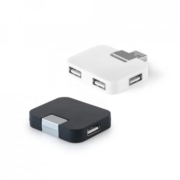 Hub USB 2.0 com 4 portas (SP-97318) personalizado | D.JOB