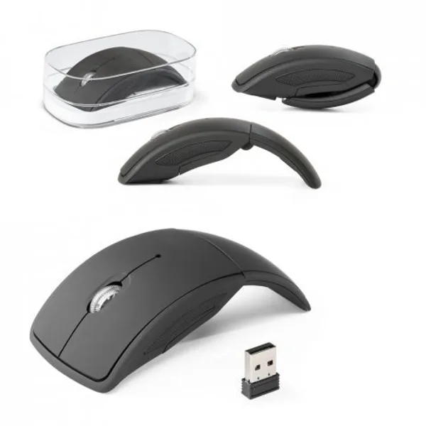 Mouse wireless dobrável 2.4G. em ABS (SP-97399) personalizado | D.JOB