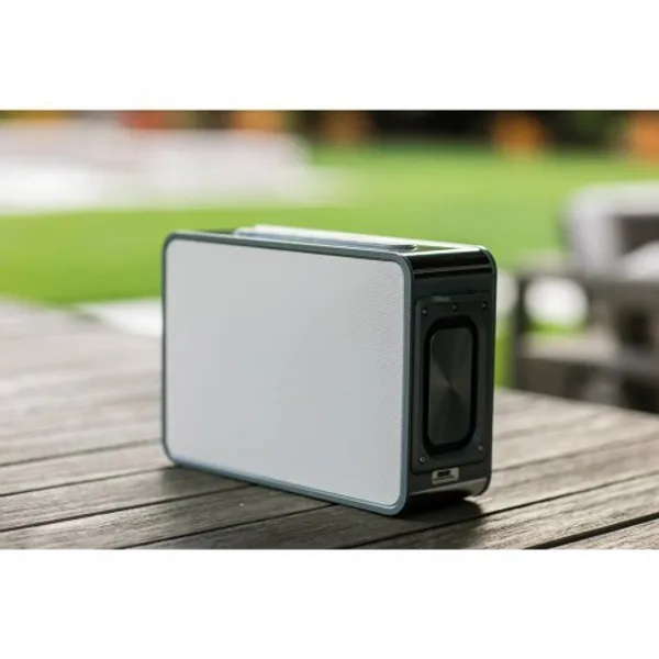 Caixa de som com microfone e autonomia de 7h (5.200 mAh), em ABS 100% reciclado (SP-97440) — foto 11 | D.JOB