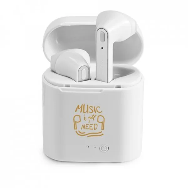 Fones de ouvido wireless com autonomia de 6h em ABS (SP-97912) — foto 7 | D.JOB