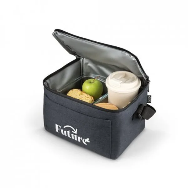 Cooler. Bolsa térmica em poliéster reciclado 600D com interior forrado em PEVA 6 L (SP-98427) — foto 8 | D.JOB