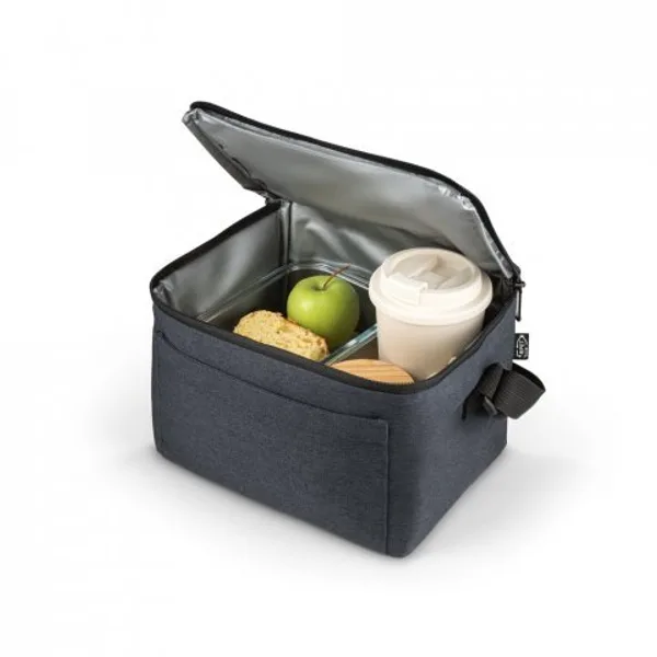 Cooler. Bolsa térmica em poliéster reciclado 600D com interior forrado em PEVA 6 L (SP-98427) — foto 9 | D.JOB
