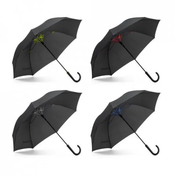 Guarda-chuva em pongee 190T com abertura automática (SP-99145) personalizado | D.JOB