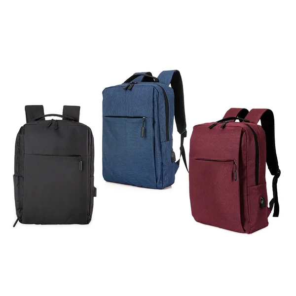 Mochila de Nylon USB 20L (XB-01320) — foto 2 | D.JOB
