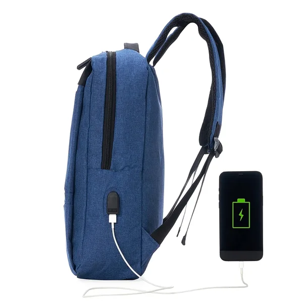 Mochila de Nylon USB 20L (XB-01326) — foto 3 | D.JOB