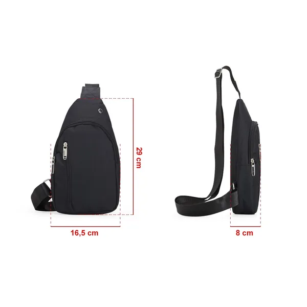 Bolsa de Ombro Nylon (XB-01442) — foto 7 | D.JOB