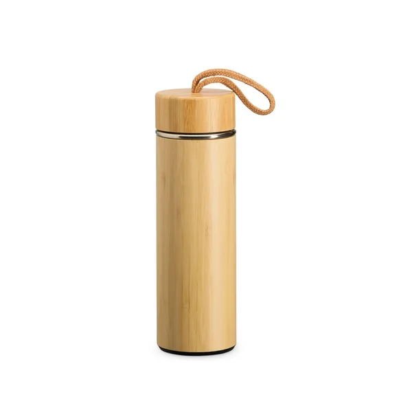 Garrafa Térmica Bambu 400ml (XB-02403) personalizado | D.JOB