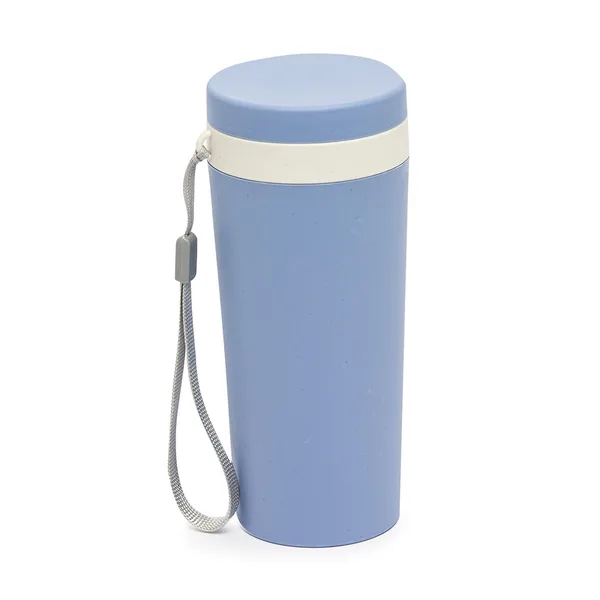 Copo Fibra de Bambu 350ml (XB-03006A) personalizado | D.JOB