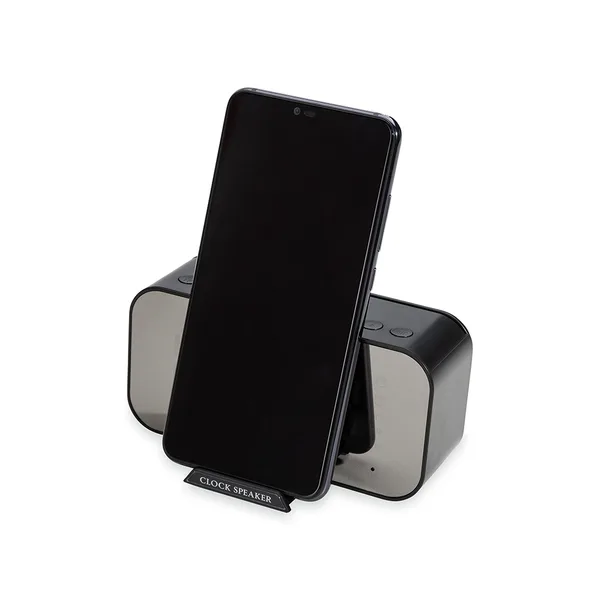 Caixa de Som Multimídia com Relógio e Suporte para Celular (XB-03019) — foto 2 | D.JOB