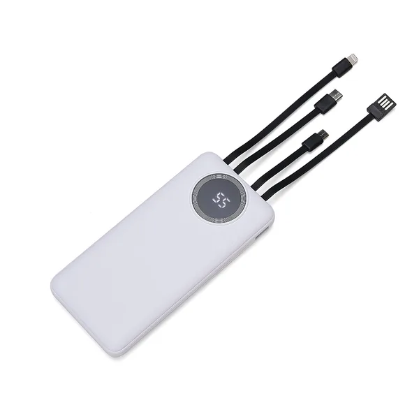 Power Bank 10.000mAh com Lanterna e Multissaídas (XB-04052) — foto 2 | D.JOB