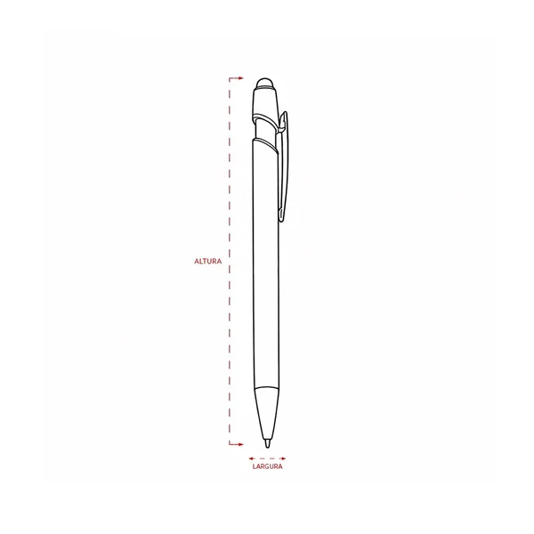 Caneta Metal Touch (XB-05006) — foto 5 | D.JOB