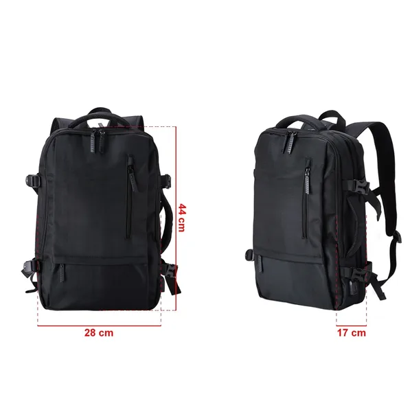 Mochila de Nylon USB 20 Litros (XB-05009) — foto 9 | D.JOB