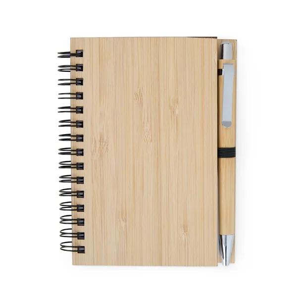 Caderno de Bambu com Caneta (XB-05134) personalizado | D.JOB