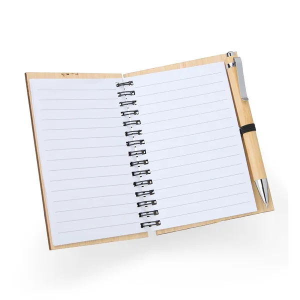 Caderno de Bambu com Caneta (XB-05134) — foto 2 | D.JOB
