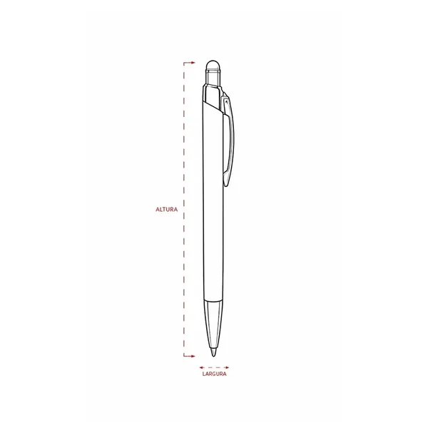 Caneta Metal Touch (XB-06076TD) — foto 5 | D.JOB