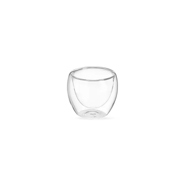 Copo Vidro Parede Dupla 80ml (XB-06094) personalizado | D.JOB