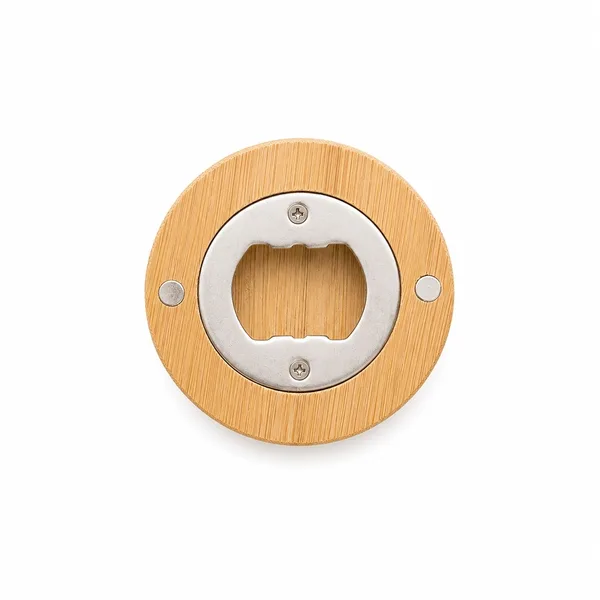 Abridor de Garrafa Bambu (XB-06385) personalizado | D.JOB