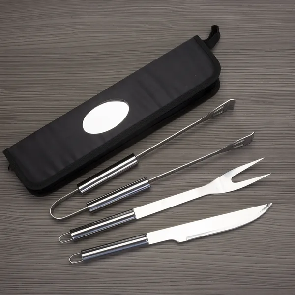 Kit Churrasco 3 peças (XB-07446) — foto 3 | D.JOB