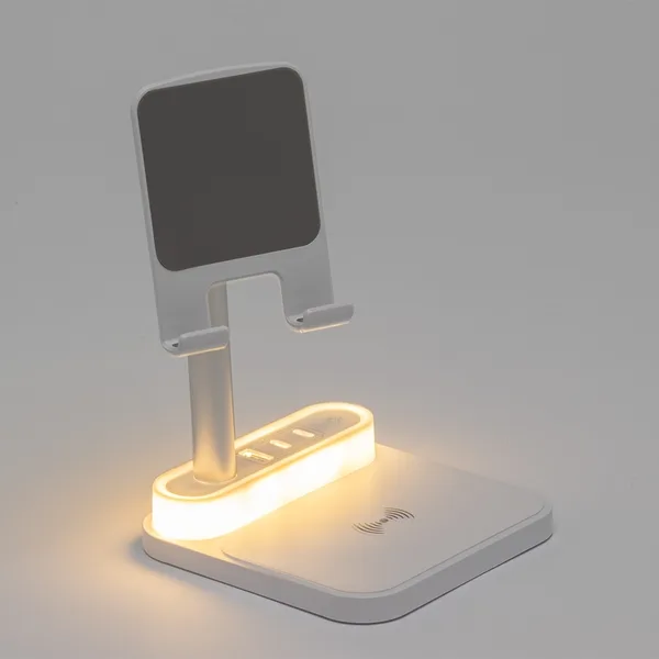 Base de Carregamento com Suporte Celular e Luminária (XB-08000) — foto 5 | D.JOB
