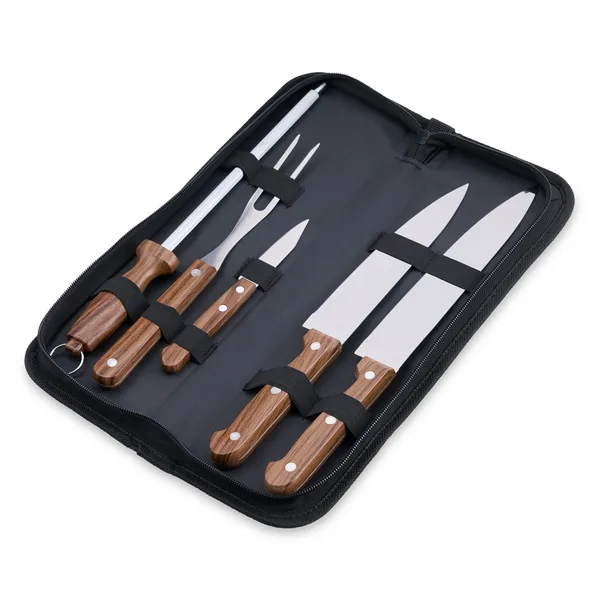 Kit Churrasco 5 Peças (XB-08016) personalizado | D.JOB