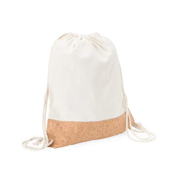 Sacochila de Lona e Cortiça (XB-08078) personalizado | D.JOB