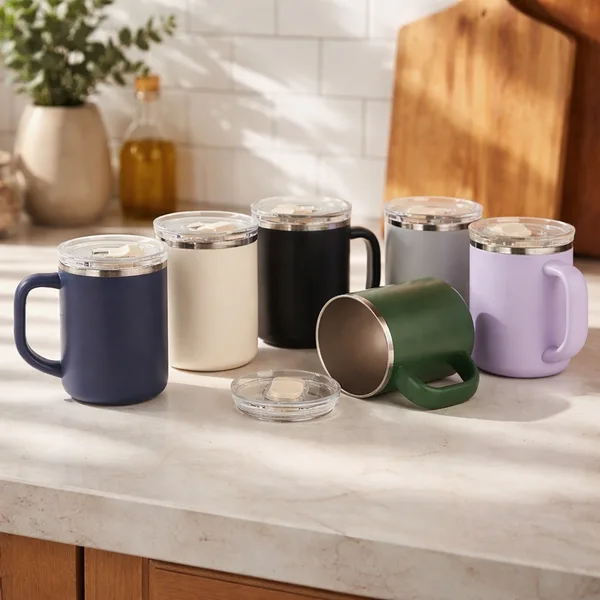 Caneca Parede Dupla 450ml (XB-09198) — foto 2 | D.JOB