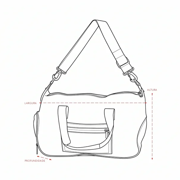 Bolsa Oxford 26L (XB-09366) — foto 4 | D.JOB