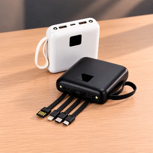 Power Bank 10.000mAh com Lanterna e Multissaídas (XB-09449) — foto 2 | D.JOB