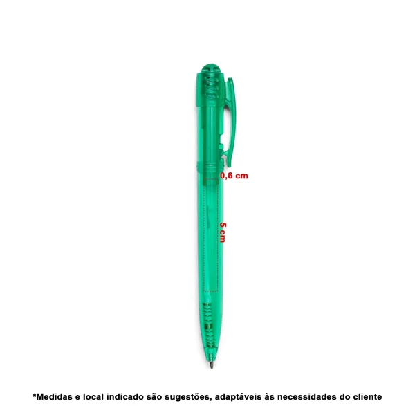 Caneta Plástica (XB-1089T) — foto 3 | D.JOB