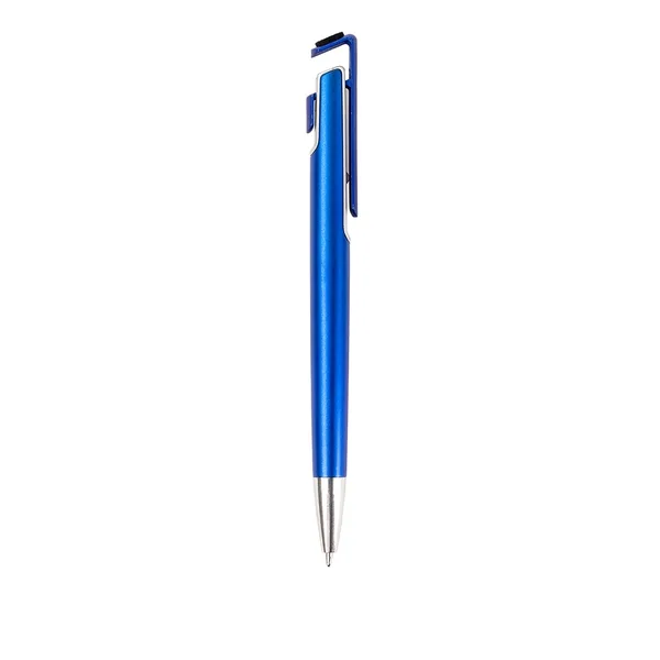 Caneta Plástica com Suporte para Celular (XB-12412) personalizado | D.JOB