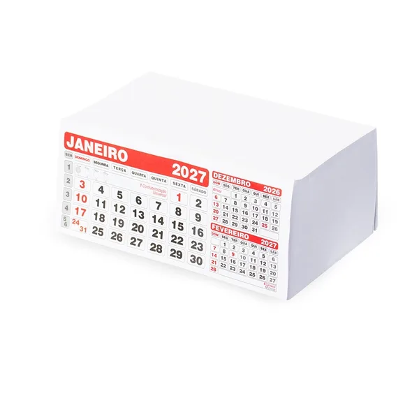 Bloco com 100 Refis para Calendário (XB-12658) personalizado | D.JOB
