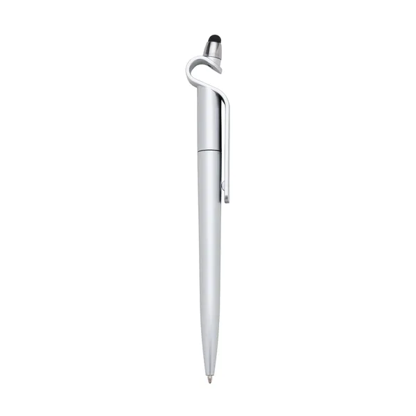 Caneta Plástica Touch com Suporte (XB-13499) personalizado | D.JOB