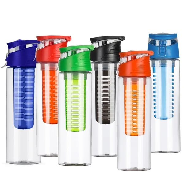 Squeeze Plástico 700ml com Infusor (XB-13764B) — foto 2 | D.JOB