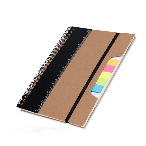 Caderno com Régua e Autoadesivos (XB-14692) personalizado | D.JOB