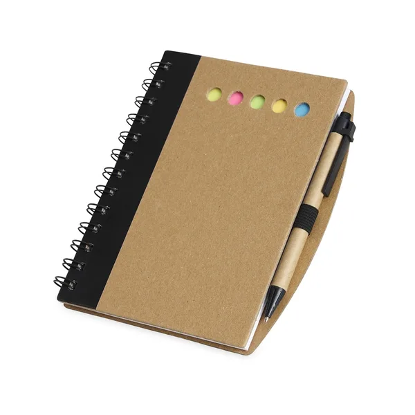 Caderno com Autoadesivos e Caneta (XB-14779) personalizado | D.JOB